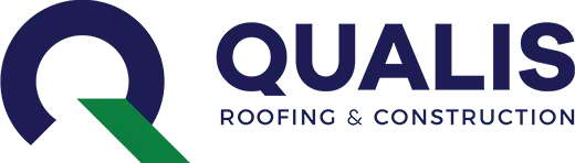 Quaalis roofing & construction logo specializing in residential roofing.